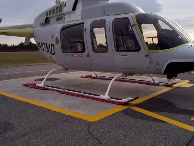 Helicopter Skis