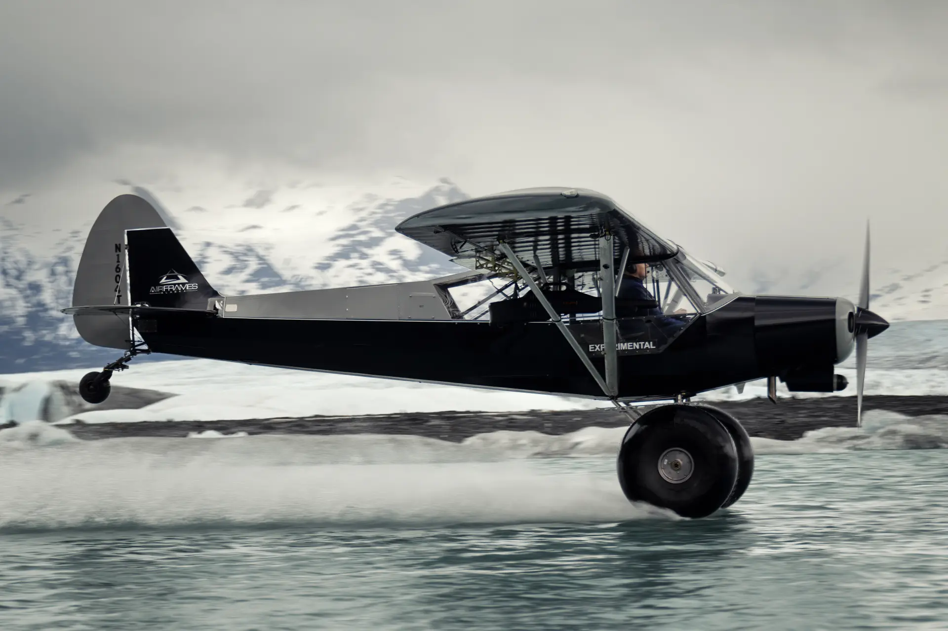 Bush plane in Alaska